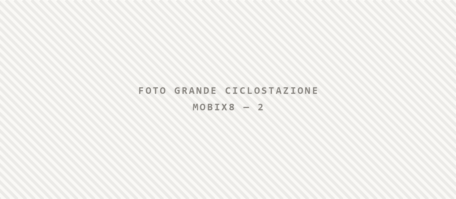 Foto grande ciclostazione MOBIX8 — 2